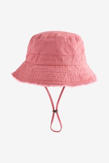 FatFace Pink Brisbane Bucket Hat