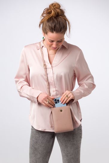 Buy Pure Luxuries London Kiana Nappa Leather Cross Body Phone Bag from Next Bahrain