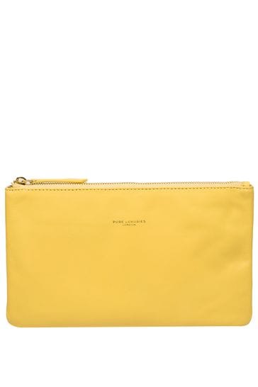 Pure Luxuries London Wilmslow Nappa Leather Clutch Bag