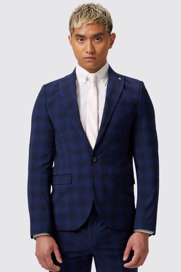 Buy Twisted Tailor Slim Fit Barlow Wool Check Jacket from Next Poland