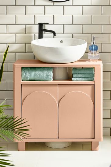 Peach Arches Under Sink Storage Unit