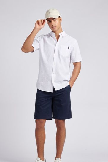 Buy U.S. Polo Assn. Mens Seersucker Short Sleeve Shirt from Next Bahrain