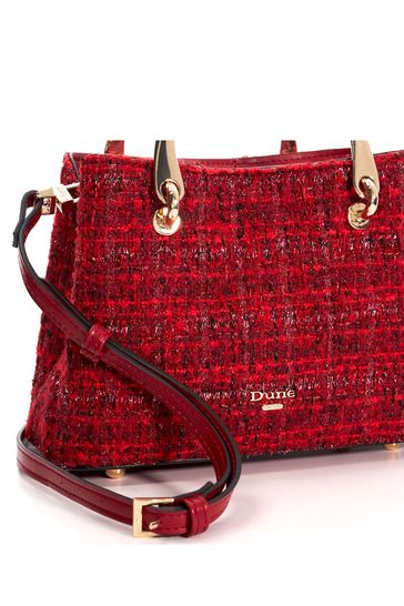 Buy Dune London Red Dinkydorrien Mini Metal Handle Tote Bag from Next Netherlands