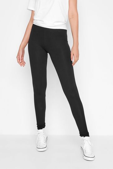 Long Tall Sally Black Stretch Cotton Leggings