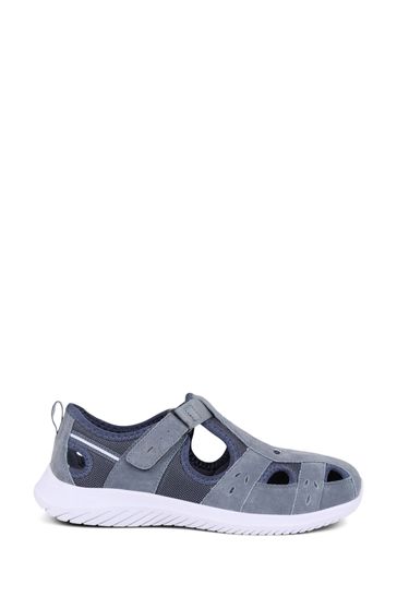 Buy Pavers Blue Pavers Wide Fit Leather Mary Janes Sandals from Next Kuwait