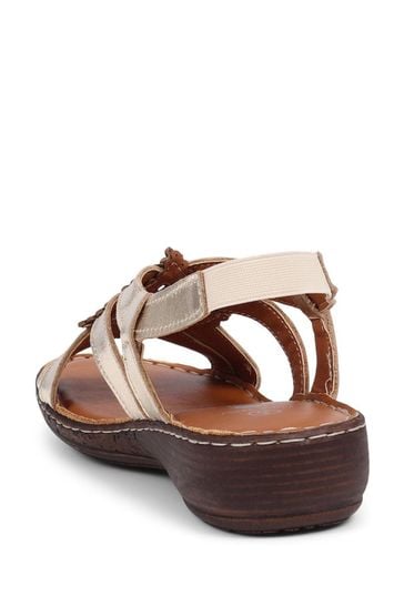 Pavers Leather Slingback Sandals