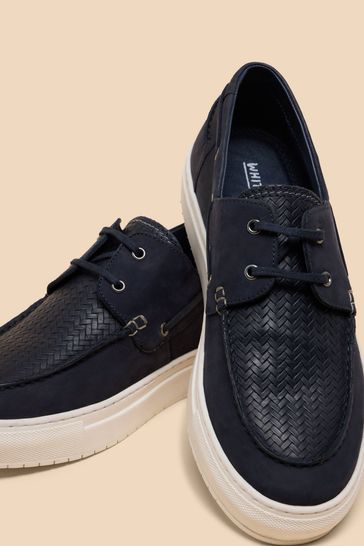Blue boat shoes store