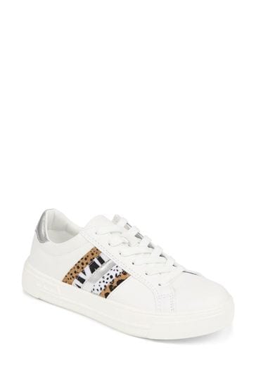 Buy Pavers Lace Up White Trainers from Next Bahrain