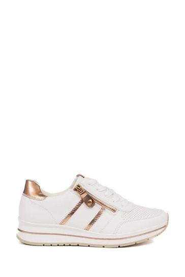 Pavers Metallic Accent Trainers