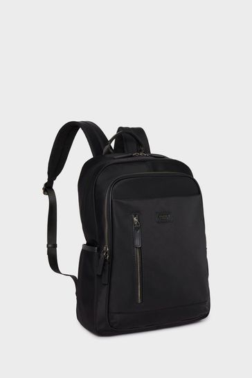 OSPREY LONDON The Hudson Nylon Black Backpack