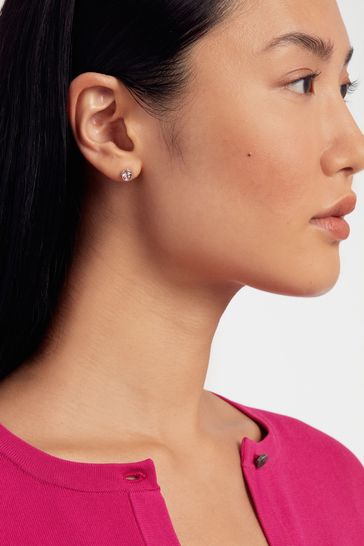 Buy Ted Baker Silver Tone SINAA Crystal Stud Earrings from Next Croatia