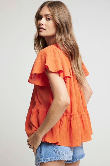 Buy River Island Cutwork 100 Cotton Top from Next Turkey