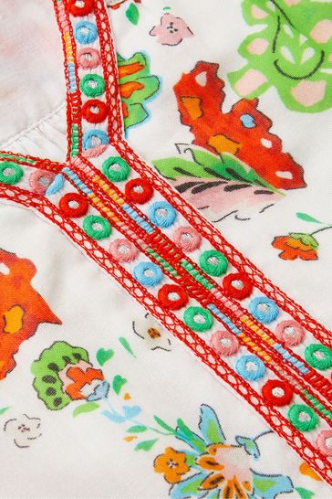Buy Monsoon MINI ME Border Kaftan Dress from Next Turkey