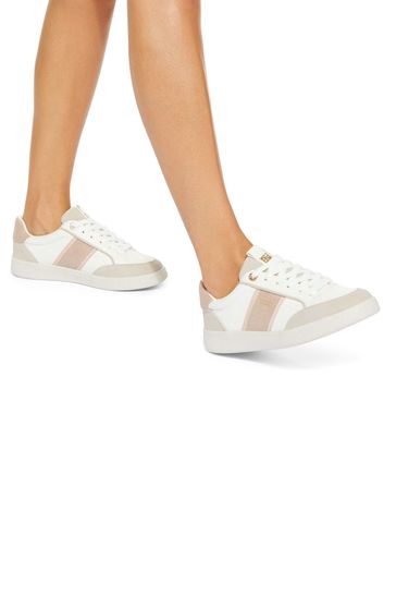 Kurt geiger trainers pink cheap