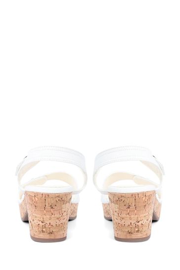 Buy Pavers White Pavers Strappy Heeled Sandals from Next Egypt