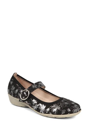 Pavers Floral Mary Janes Shoes