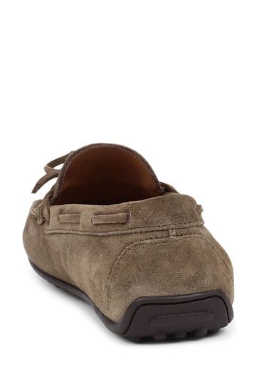 Buy Jones Bootmaker Plymouth Leather Brown Moccasins from Next Italy