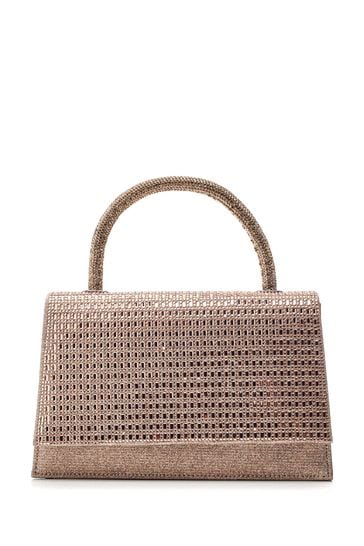 Moda in Pelle Rubiana Top Handle Glitzy Small Bag