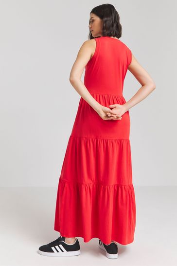 Simply be red dress online