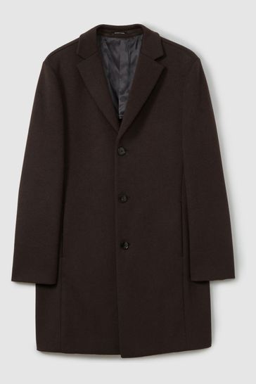 Reiss wool epsom overcoat clearance