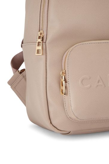 Buy Carvela Frame Backpack Nude Bag from the Laura Ashley online shop