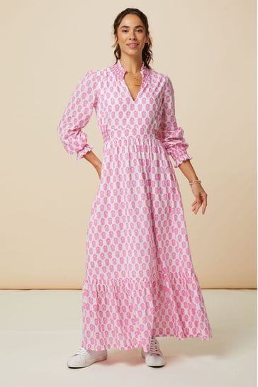 Aspiga Pink Emmeline Maxi Dress