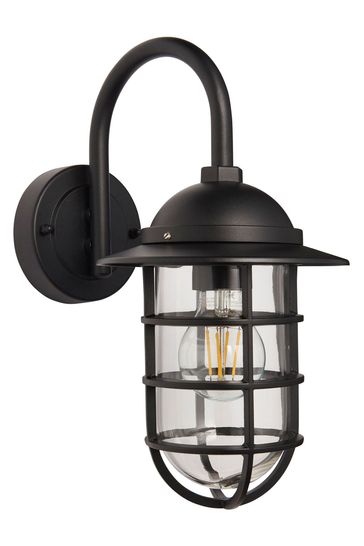 Gallery Home Black Dani Outdoor Wall Light