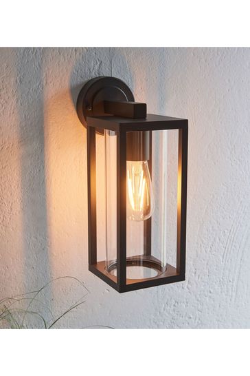 Gallery Home Black Hamilton Outdoor Wall Light