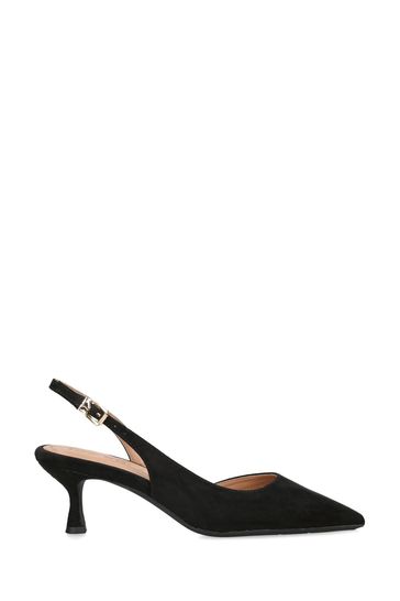 Kurt geiger black and gold heels online