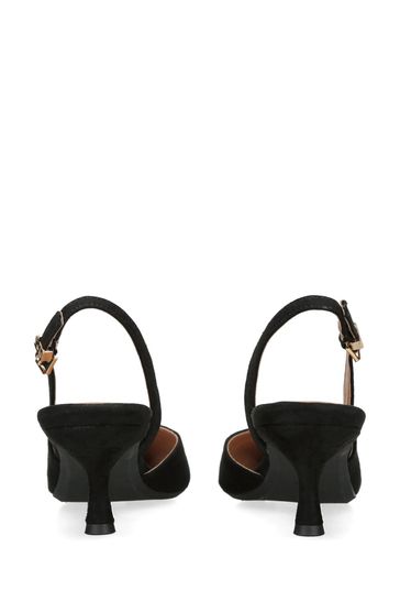 Kurt geiger black and gold heels shop