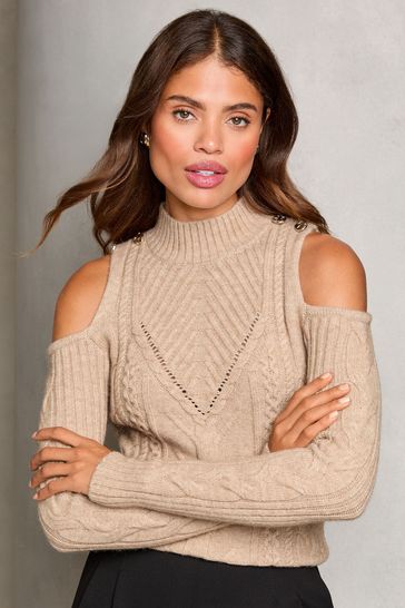 Next cold shoulder jumper clearance