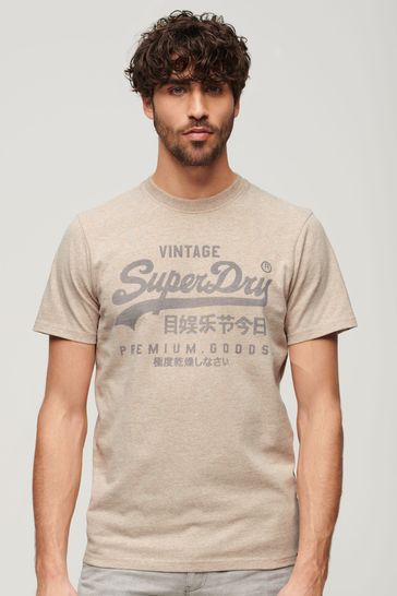Superdry Nude Classic Heritage T-Shirt