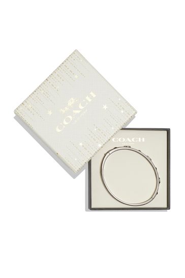 Coach bracelet silver store