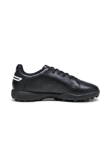 Puma Black Unisex Kids King Match TT Football Boots