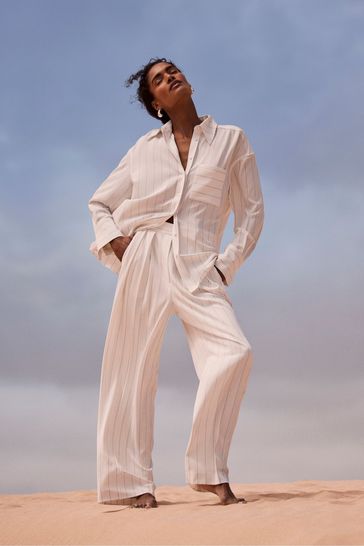 White trousers next top