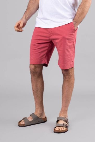 Lakeland Clothing Pink Fynn Cotton Shorts