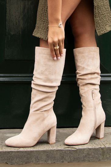 Ruched boots new arrivals