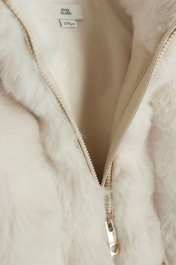 Childrens fur coats river island top