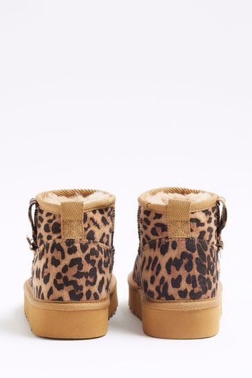 River island leopard print boots 2025