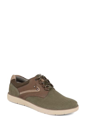 Olive casual shoes top
