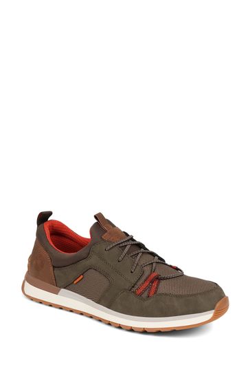 Pavers Khaki Pavers Bungee Lace Trainers