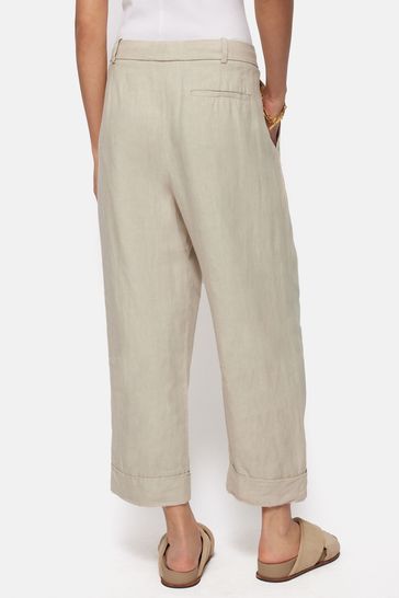 Jigsaw linen trousers clearance