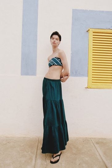 Flared skirt hem online