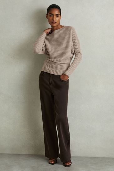 Reiss off the shoulder jumper shop