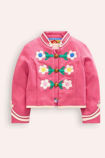 Buy Boden Pink 100 Cotton Floral Military Jacket from Next Denmark