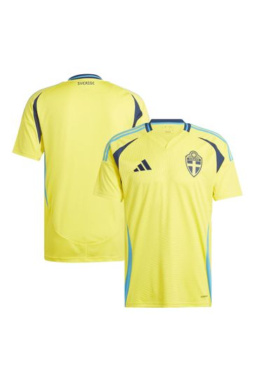 adidas Yellow Sweden Home Shirt 2024