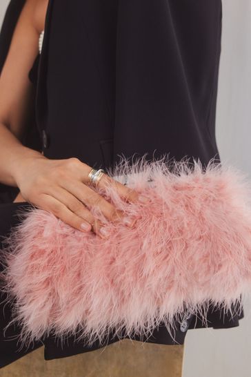 Buy Feather Clutch Bag from the Laura Ashley online shop