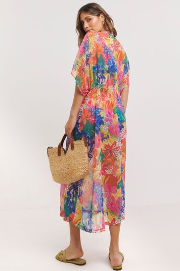 Maxi beach kaftan top