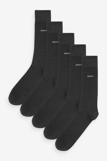 BOSS Black Uni Socks 5 Pack