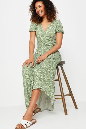 Buy M Co Green Ditsy Print Maxi Dress from Next Bahrain